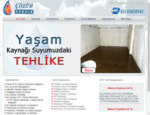 Tablet Screenshot of cozumteknik.net